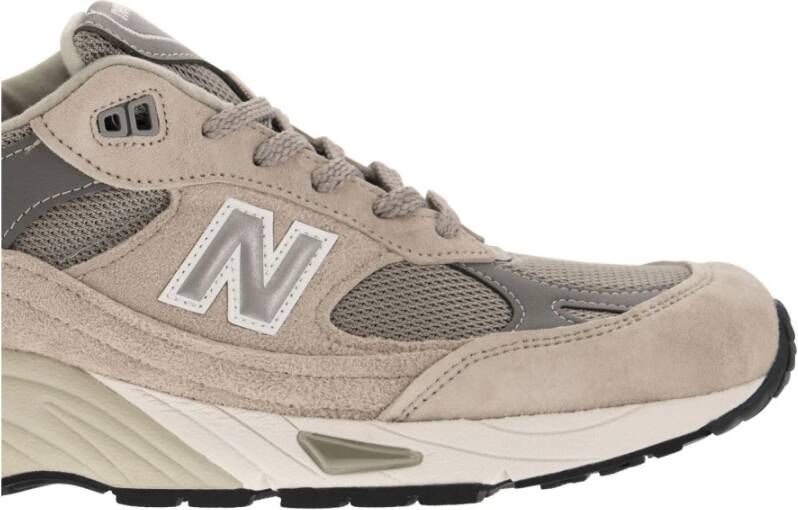 New Balance Moderne Stijl 991 Sneakers Gray Heren