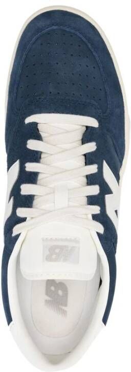 New Balance Navy Blauw Suède Leren Sneakers Blue Heren