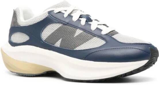 New Balance Navy Blauw Grijs Leren Sneaker Multicolor Heren