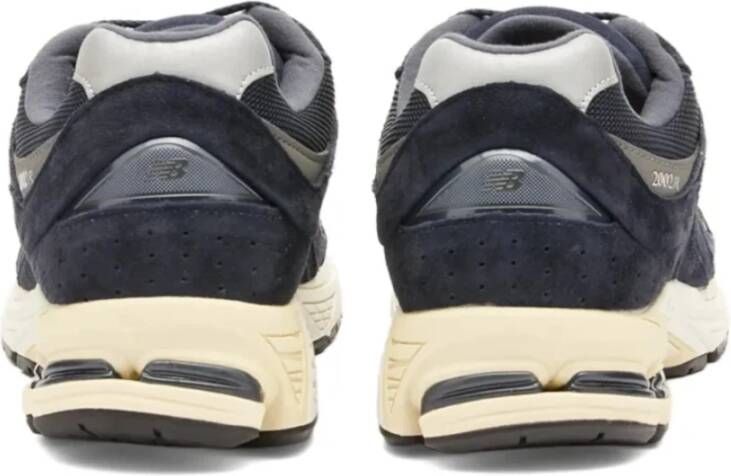 New Balance 2002R Navy Eclipse & Grijs met Wit Crème Sneakers Blue Heren - Foto 4