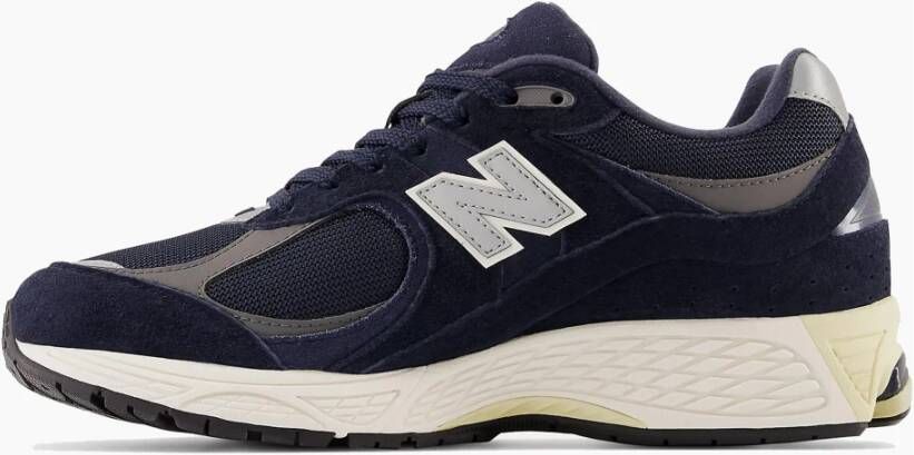 New Balance 2002R Navy Eclipse & Grijs met Wit Crème Sneakers Blue Heren - Foto 5