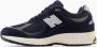 New Balance 2002R Navy Eclipse & Grijs met Wit Crème Sneakers Blue - Thumbnail 5