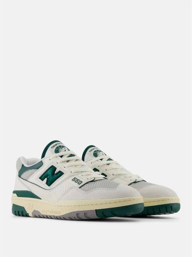 New Balance Off White-Green Sneakers Unisex Vietnam White Heren