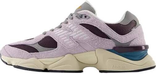 New Balance Paarse Mesh Sneaker 9060 Multicolor Heren