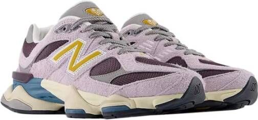 New Balance Paarse Mesh Sneaker 9060 Multicolor Heren