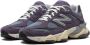 New Balance Paarse Suède Mesh Platte Schoenen Multicolor - Thumbnail 4