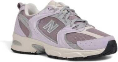 New Balance Paarse Suède Sneaker Herfst Winter Collectie Purple Dames