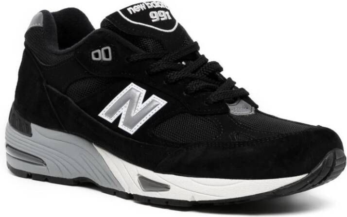 New Balance Platte Zwarte Schoenen Black Heren