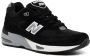 New Balance UK-gemaakt 991v1 Zwart met Zilveren Schoen Black Heren - Thumbnail 2