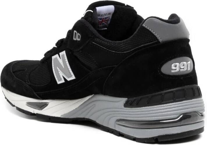 New Balance Platte Zwarte Schoenen Black Heren