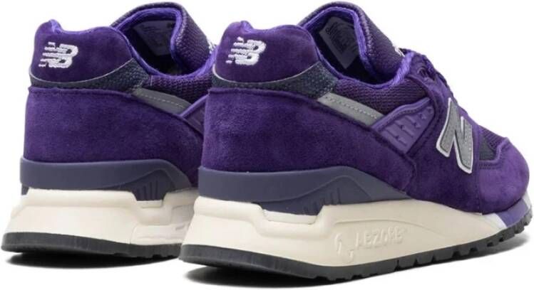 New Balance Plum Purple Teddy Santis Sneakers Purple Heren