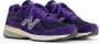 New Balance Plum Purple USA Sneakers Logo Purple Heren - Thumbnail 2