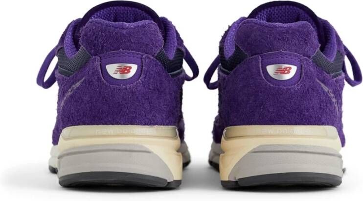 New Balance Plum Purple USA Sneakers Logo Purple Heren