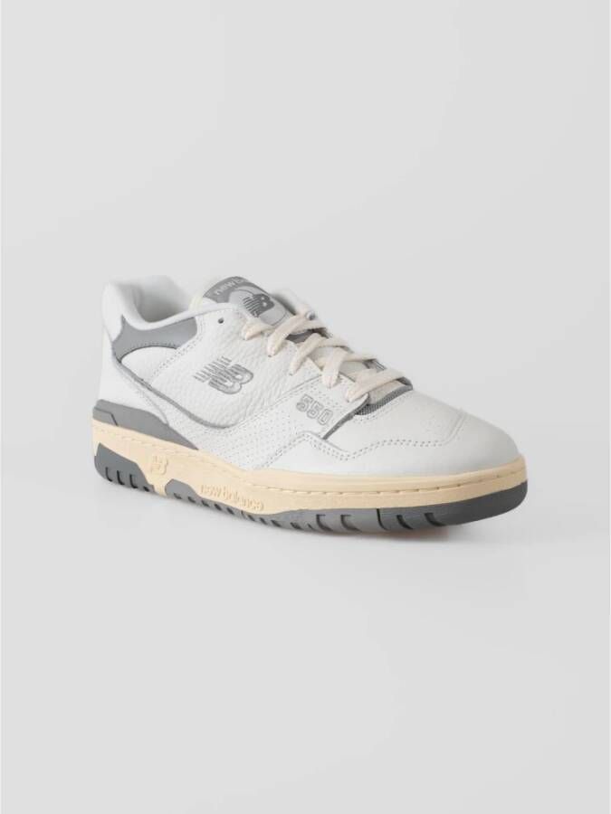 New Balance Retro basketbalsneakers met strak design White Heren