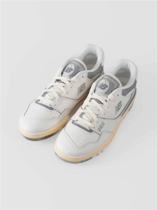 New Balance Retro basketbalsneakers met strak design White Heren