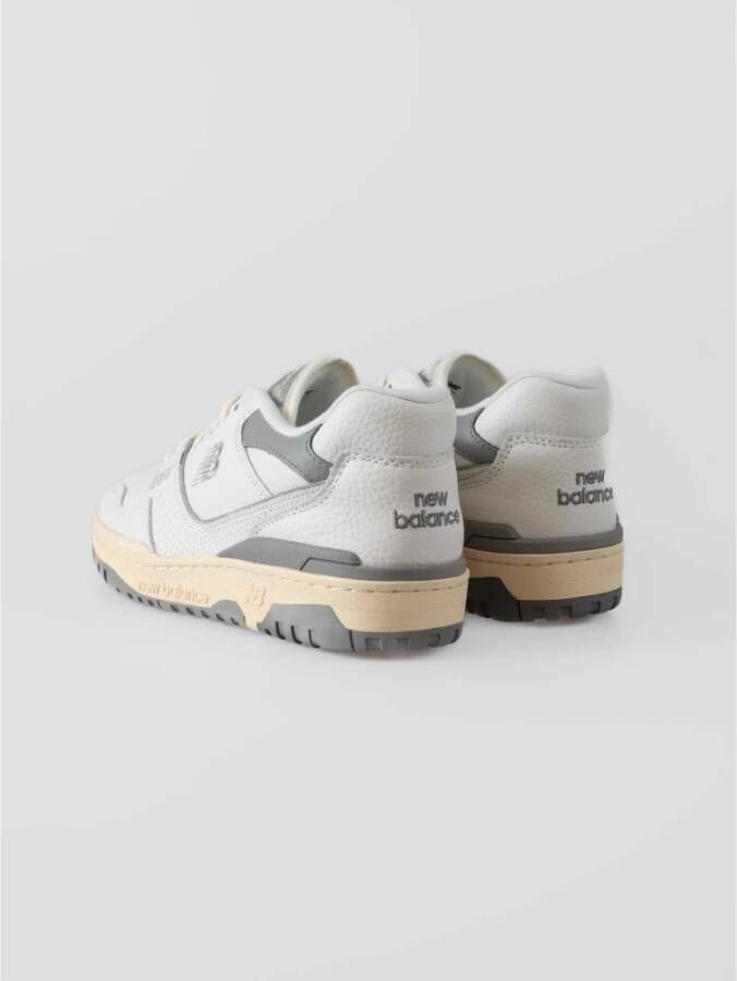 New Balance Retro basketbalsneakers met strak design White Heren