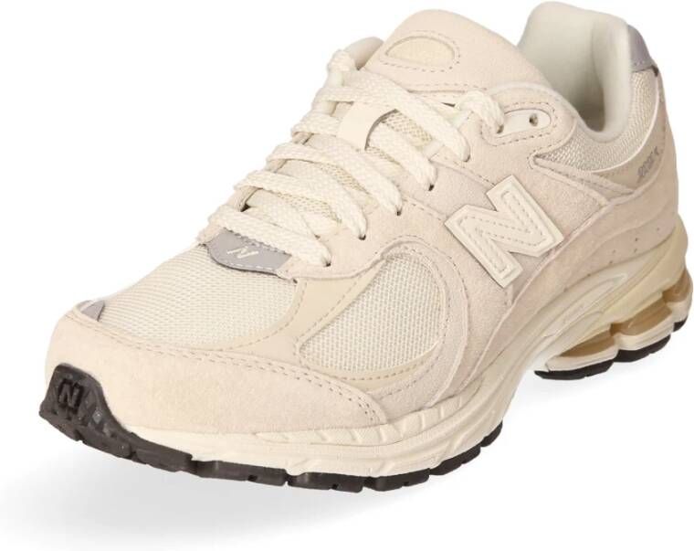 New Balance Retro Sneaker met Geavanceerde Demping Beige Heren