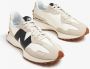 New Balance Retro Stijl Ivoor Sneakers Beige Dames - Thumbnail 8