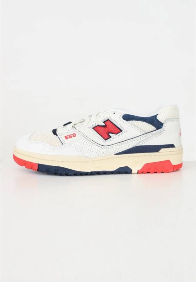 New Balance Retro Style Low Profile Sneakers White Heren