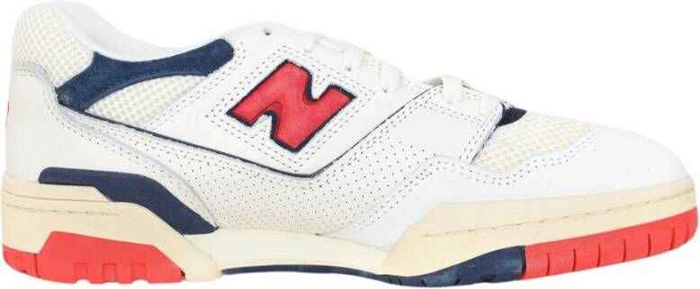 New Balance Retro Style Low Profile Sneakers White Heren