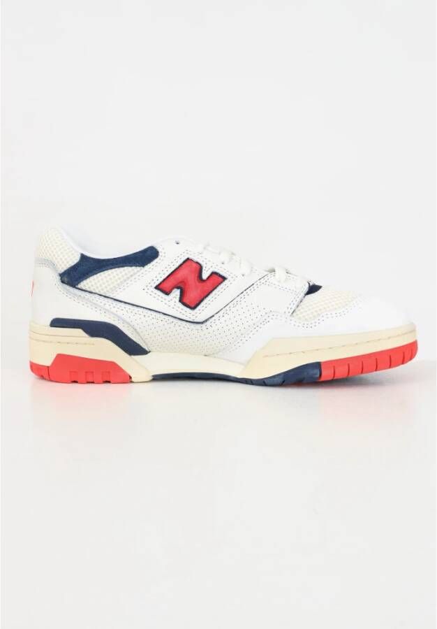 New Balance Retro Style Low Profile Sneakers White Heren