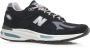 New Balance Retro Suede Sneakers met Reflectoren Black Dames - Thumbnail 3