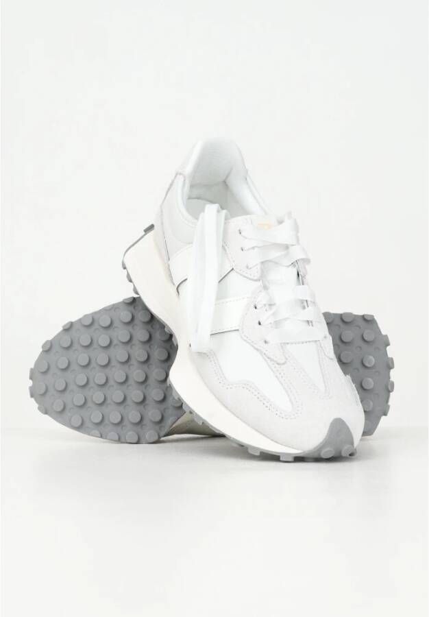 New Balance Retrostijl Grijze Sneakers White Dames