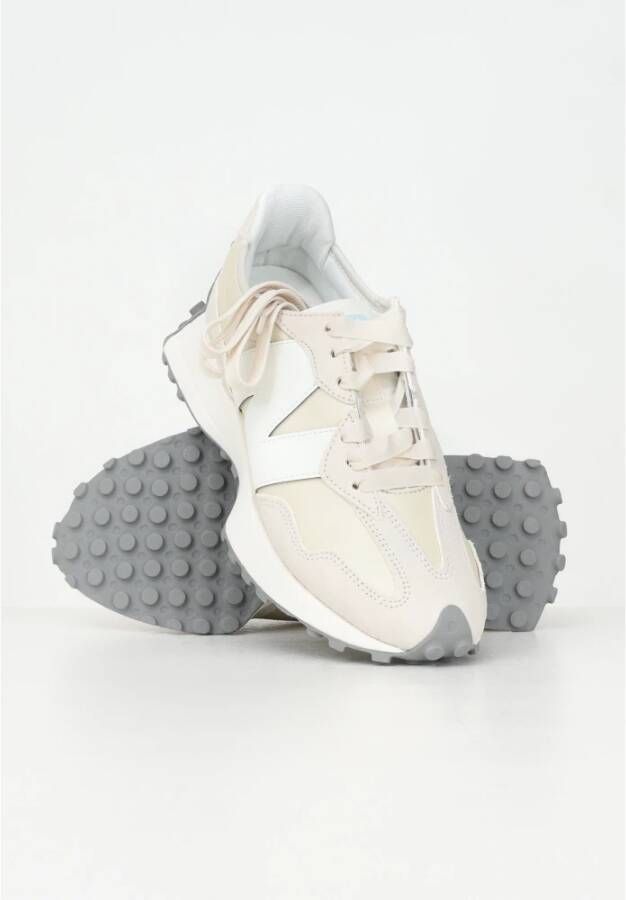 New Balance Retrostijl Sneakers Beige Dames