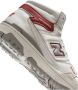 New Balance Hoge Top Leren Sneakers White Unisex - Thumbnail 6