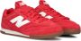 New Balance Rode Suède Lage Sneakers Red Dames - Thumbnail 3