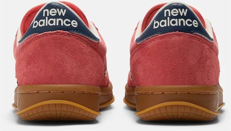 New Balance Rode Suède Sneakers T500 Stijl Red Heren