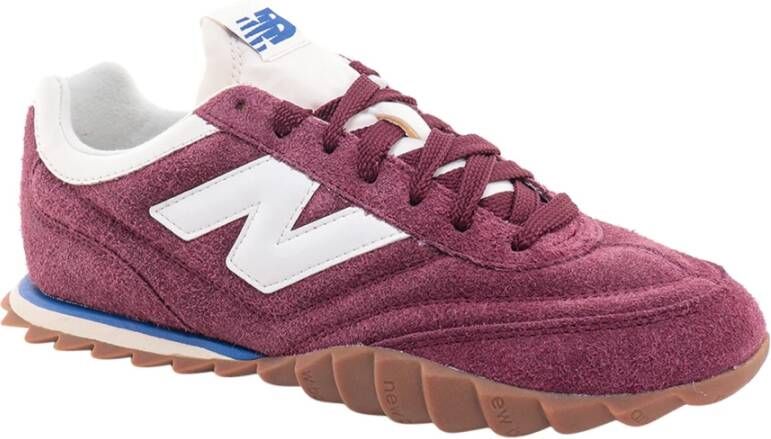 New Balance Rode Suède Vetersneakers voor Heren Rood Heren