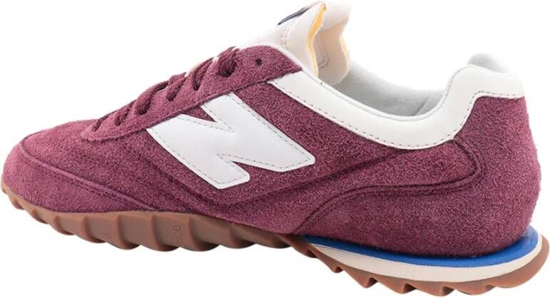 New Balance Rode Suède Vetersneakers voor Heren Rood Heren