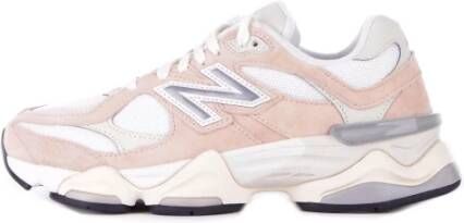 New Balance Roze Suède Canvas Sneakers Pink Dames