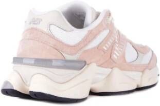 New Balance Roze Suède Canvas Sneakers Pink Dames