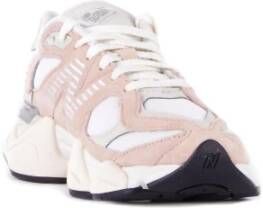 New Balance Roze Suède Canvas Sneakers Pink Dames