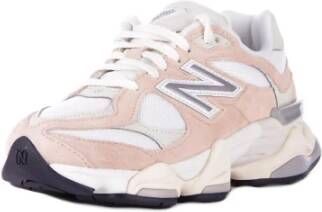 New Balance Roze Suède Canvas Sneakers Pink Dames