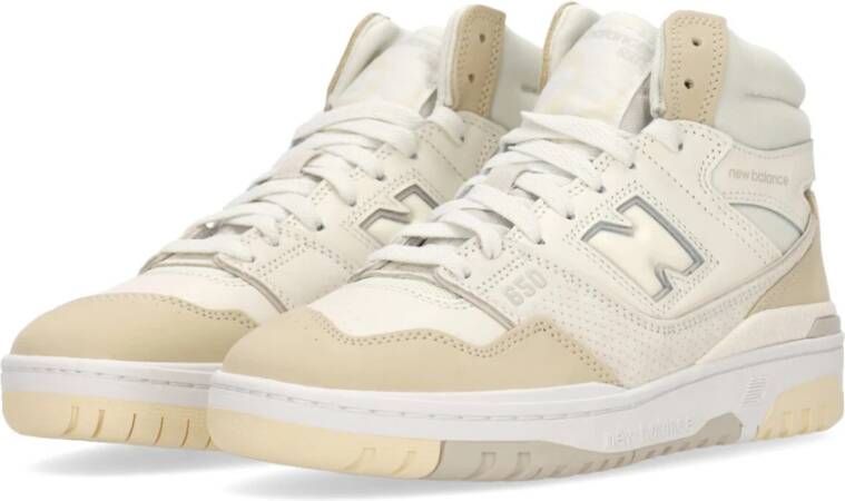 New Balance 650 Hoge Sneakers voor Mannen Beige Heren