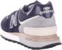 New Balance Suède en Stoffen Leren Sneakers Blauw Blue Heren - Thumbnail 3