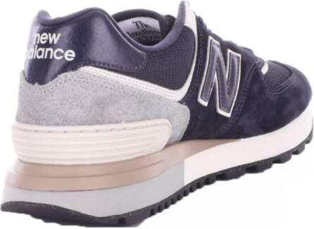 New Balance Blauw en groene sneakers Blauw Heren