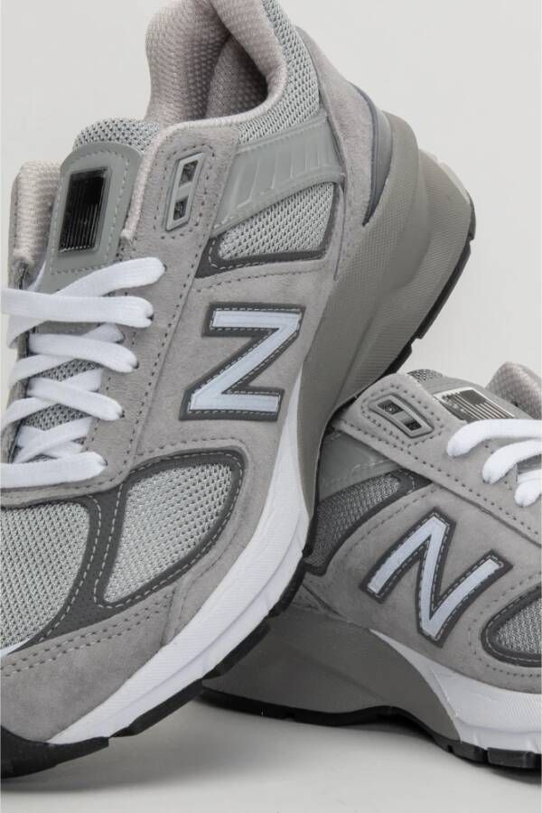 New Balance Grijze Dempende Sneakers Grijs Heren