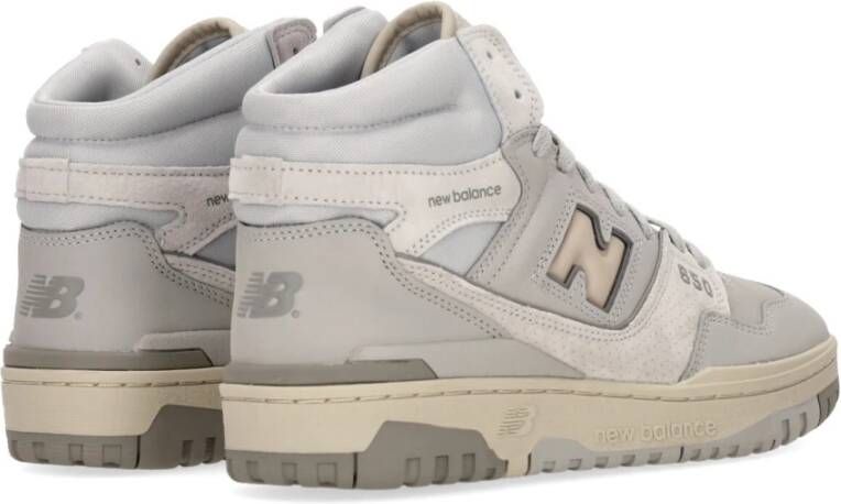 New Balance 650 Hoge Sneakers voor Mannen Grijs Heren