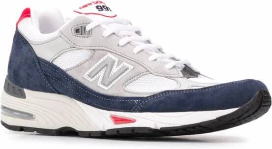 New Balance Grijze Suède Sneakers Grijs Heren