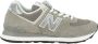 New Balance WL 574 Dames Schoenen Grey Mesh Synthetisch Foot Locker - Thumbnail 7