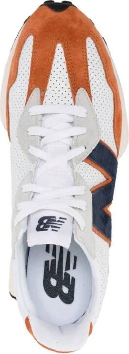 New Balance Kleurrijke Lage Sneakers met Paneelontwerp en Logo Patch Meerkleurig Heren