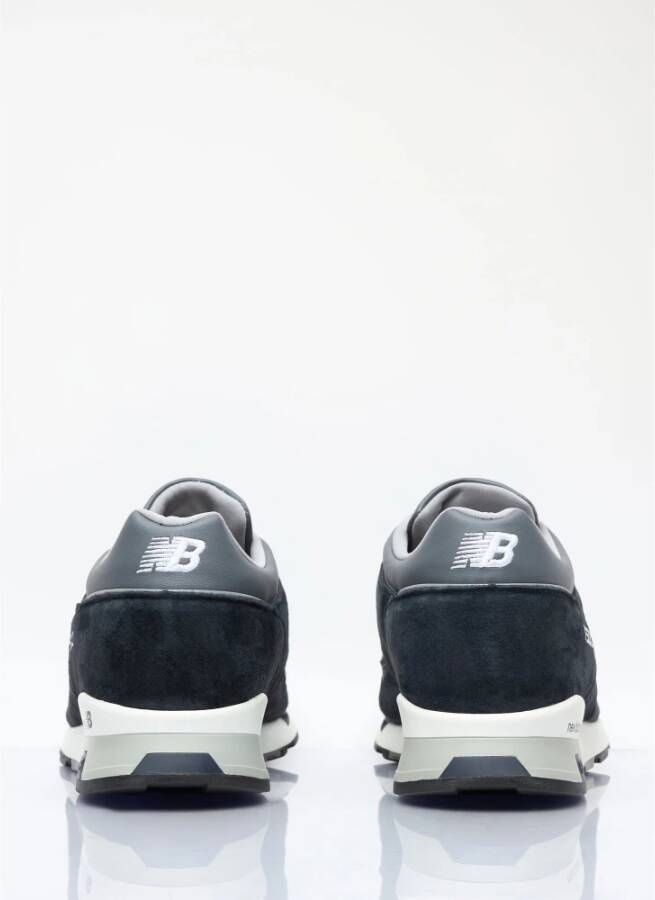 New Balance Sneakers met Mesh Panelen en Logo Borduursel Blue Heren