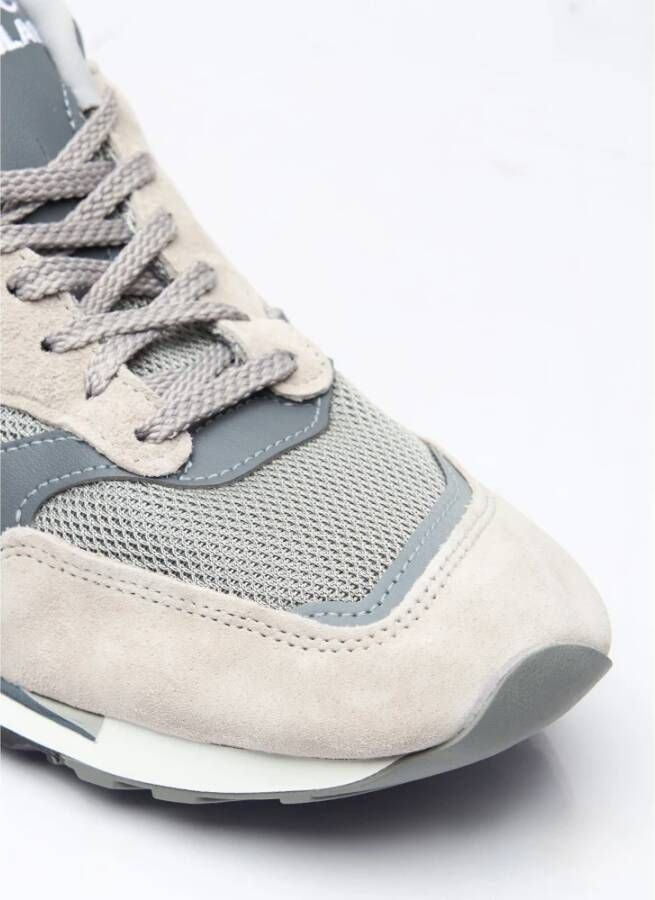 New Balance Sneakers met mesh-panelen en logo-borduursel Gray Heren