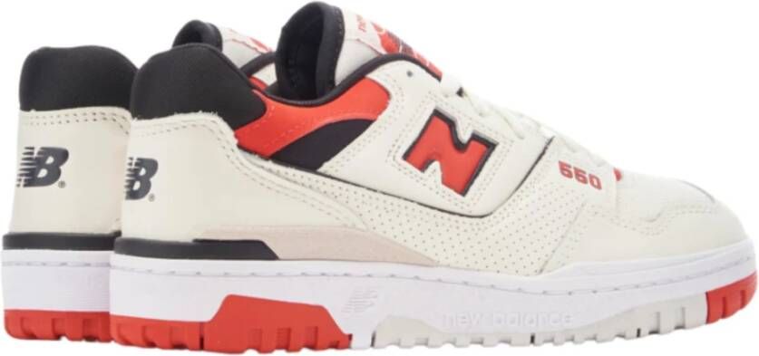 New Balance Vintage Lage Sneakers Rood Heren