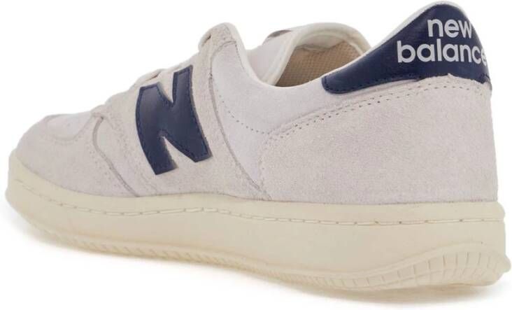 New Balance Sneakers van suèdeleer met N-logo White Heren