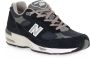 New Balance Moderne Stijl Sneaker met Premium Leren Bovenwerk Blue Heren - Thumbnail 8